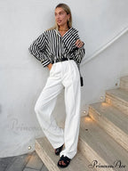 Effortless Charming Pinstripe Shirt image 4