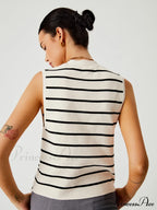 Effortless Charming Stripe Vest image 3