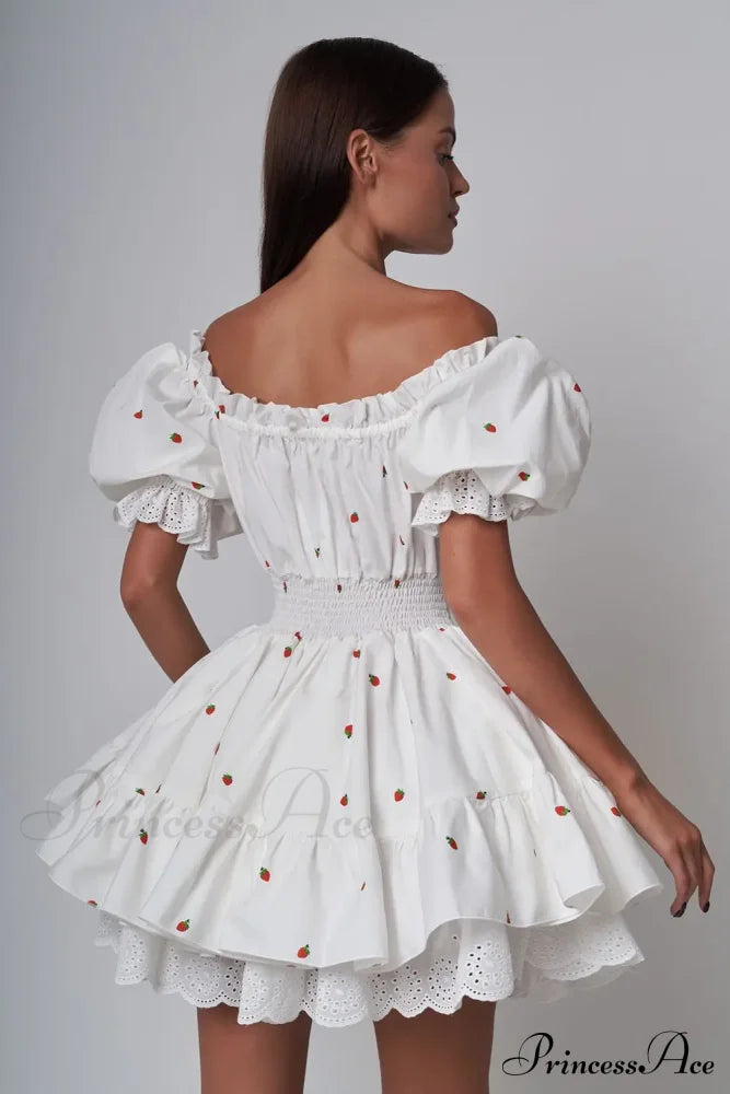 Elara Puff Stylish Sleeve Mini Dress image 5