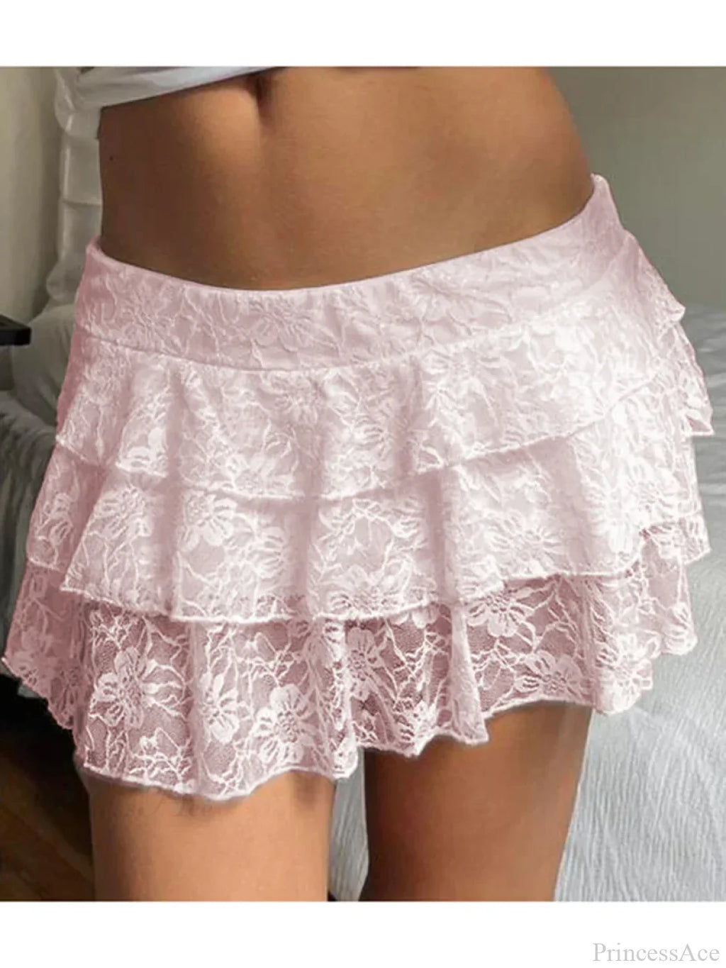 Elastic Low Waist Cute Skirt image 7