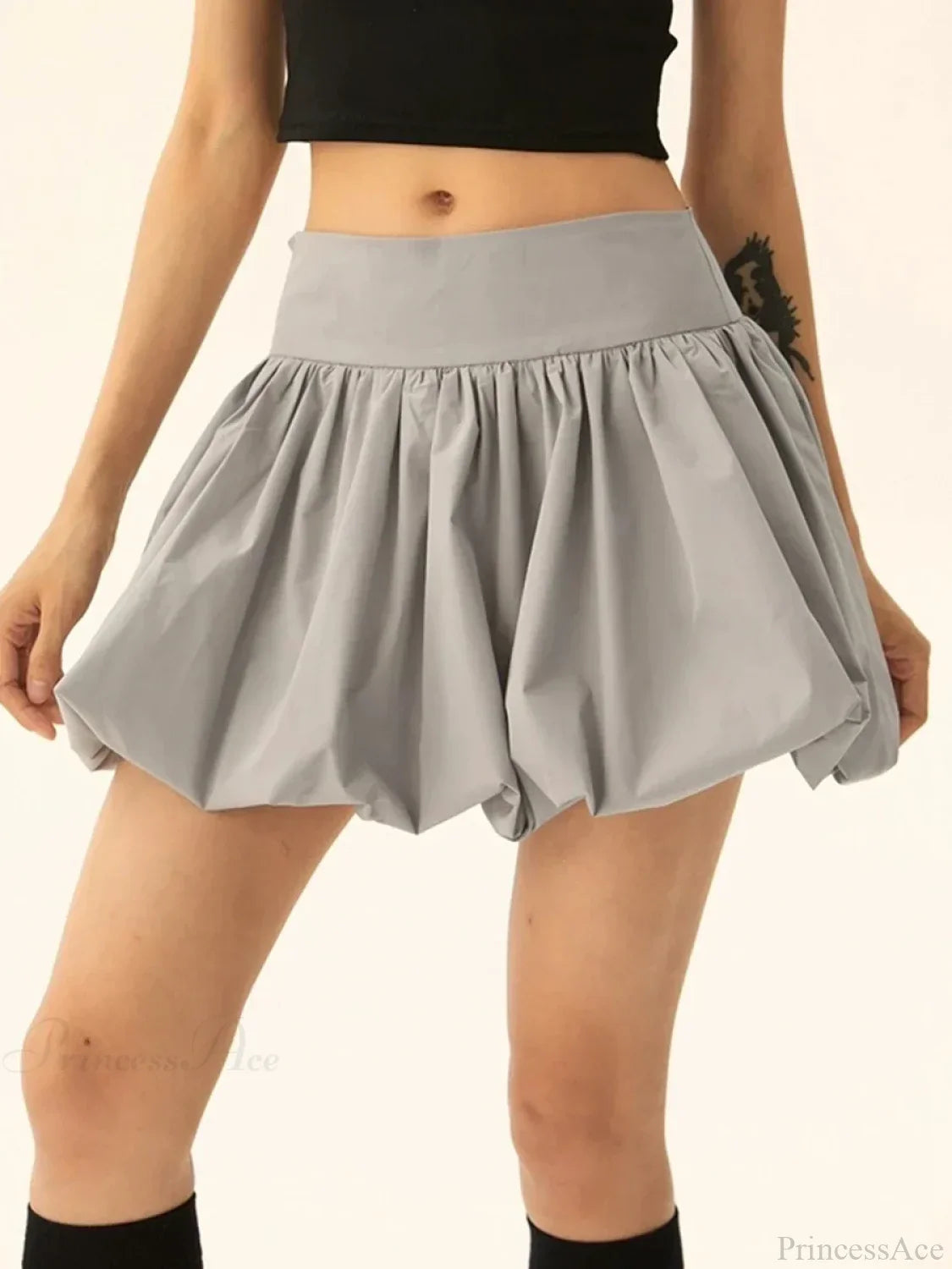 Elastic Waist Bubble Style Skirt image 8