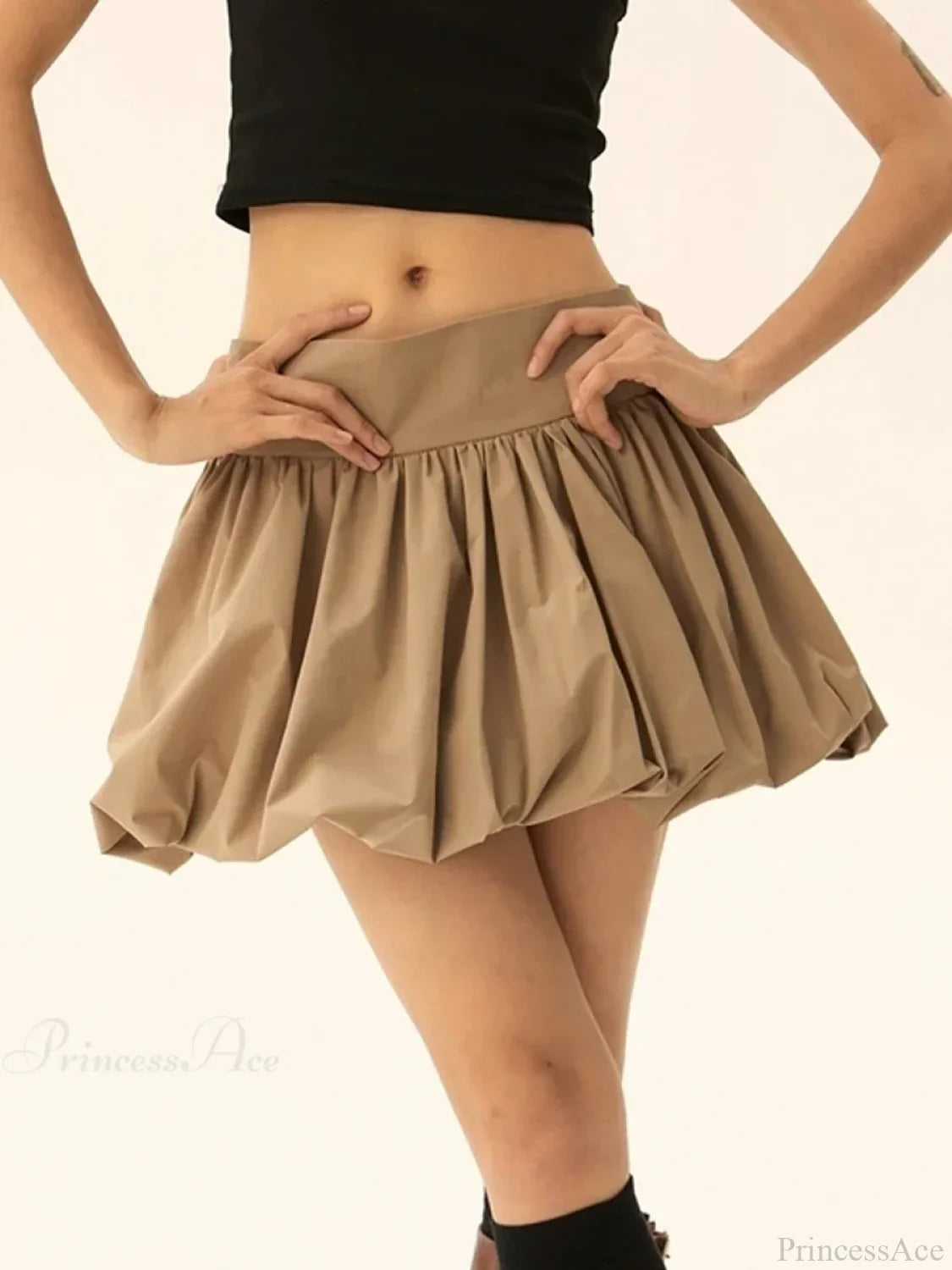 Elastic Waist Bubble Style Skirt image 1