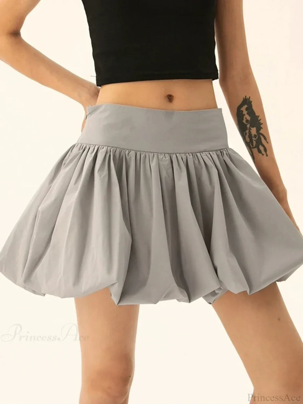 Elastic Waist Bubble Style Skirt image 5