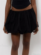 Elastic Waist Solid Tutu Skirt image 3