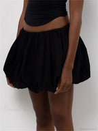 Elastic Waist Solid Tutu Skirt image 4
