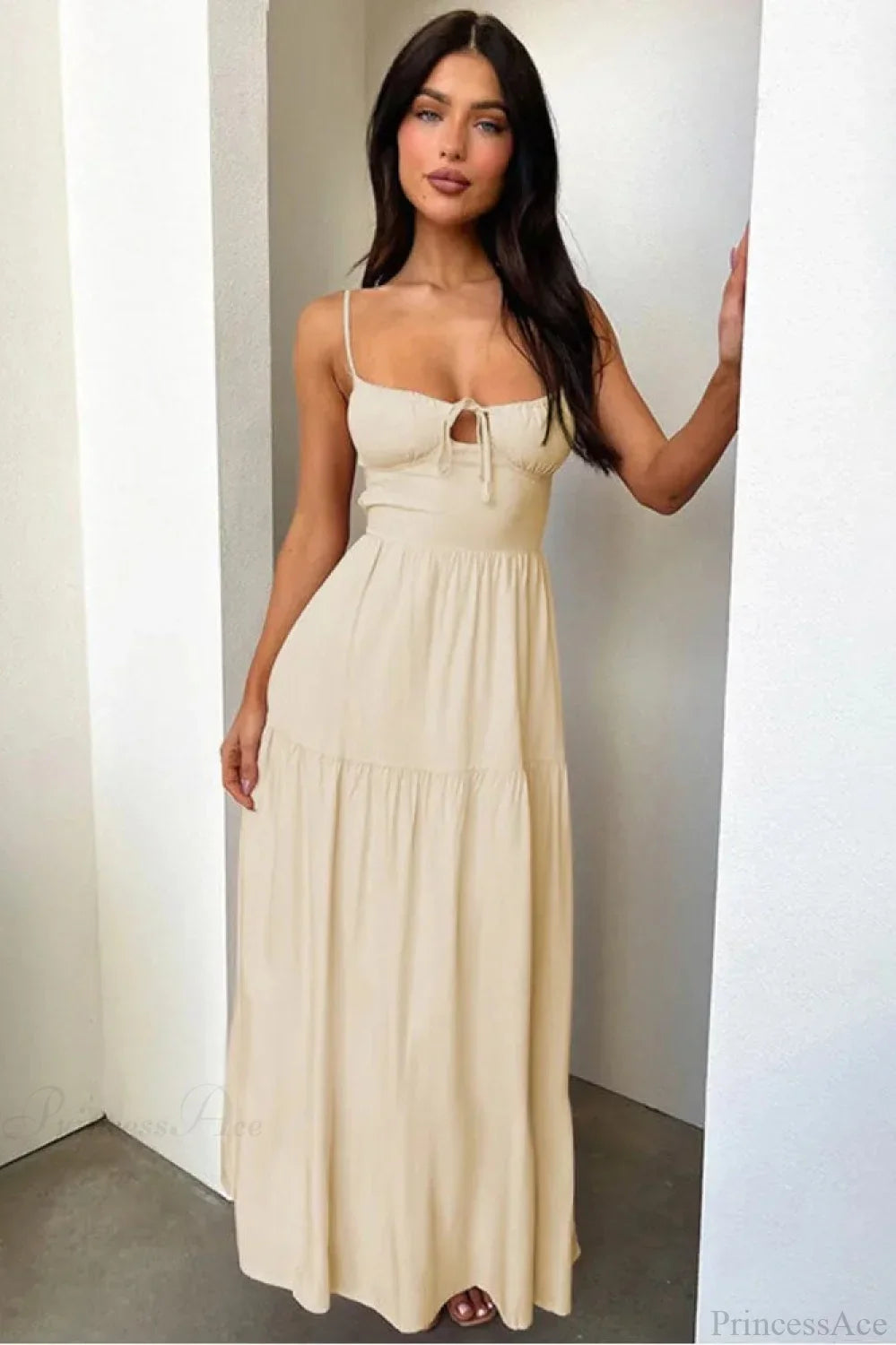 Elegant Bandage A-line Vacation Dress image 4