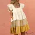 Elegant Butterfly Sleeve Beach Party Dress image 5