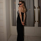 Elegant Embroidered Crystal Party Dress Prom Dress image 3