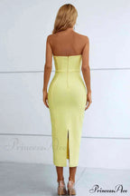 Elegant Enigma Bodycon Charming Corset Cocktail Midi Dress image 10