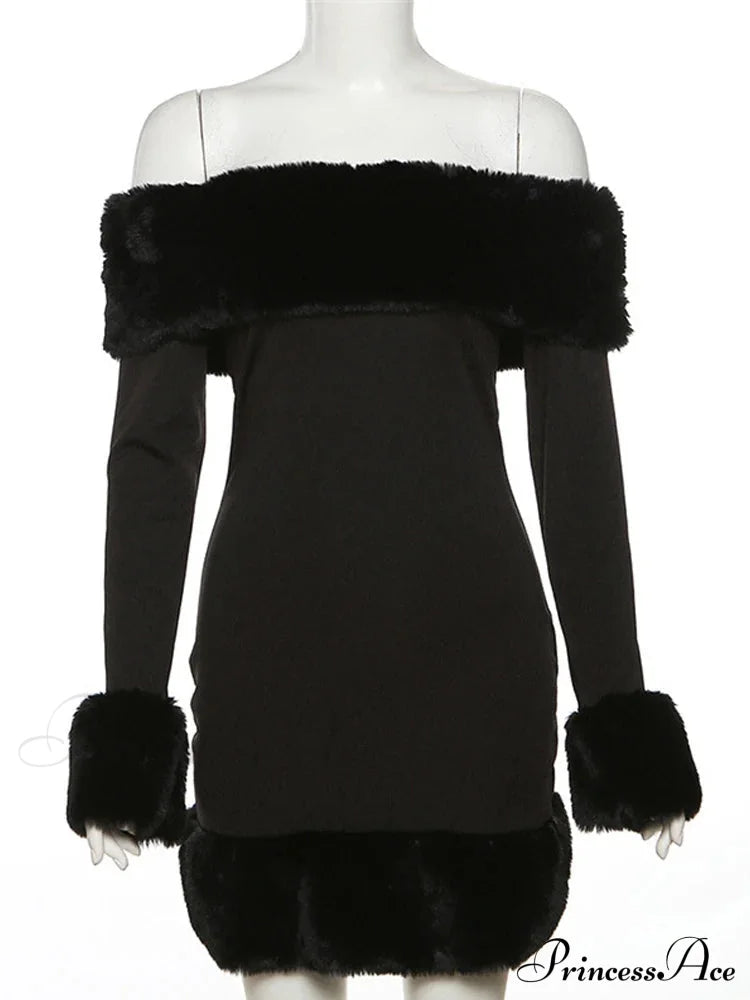 Elegant Fluffy Strapless Mini Party Dress image 5