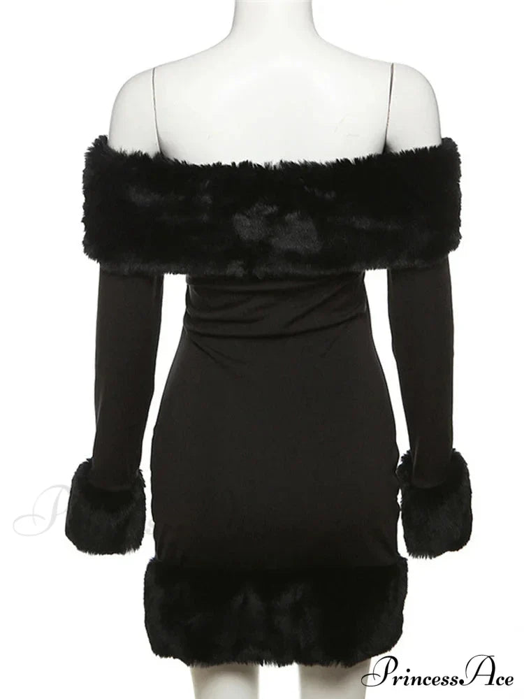 Elegant Fluffy Strapless Mini Party Dress image 6