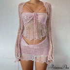Elegant Knit Two Piece Set image 7