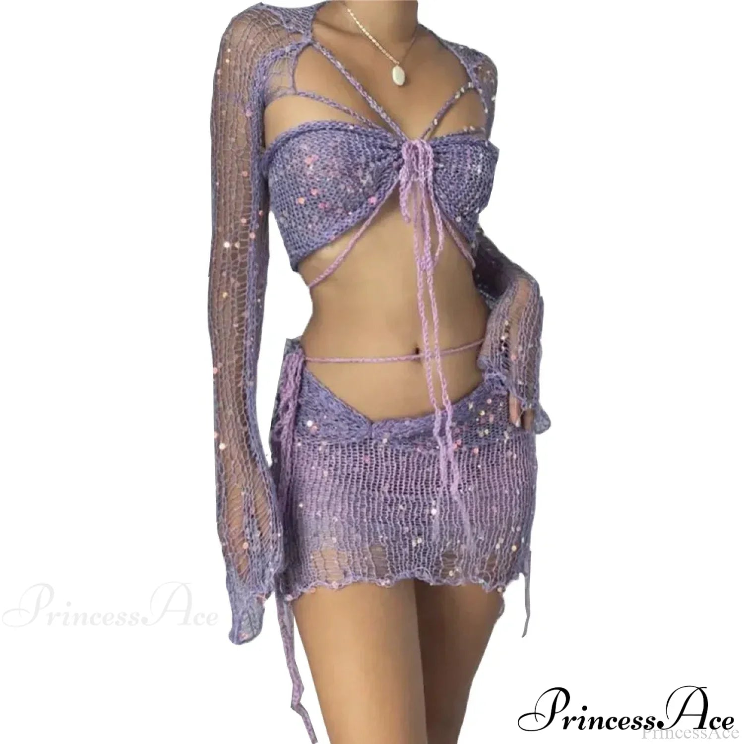 Elegant Knit Two Piece Set image 11