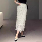 Elegant Lace Pencil Skirt for Women Work Cocktail Party image 2