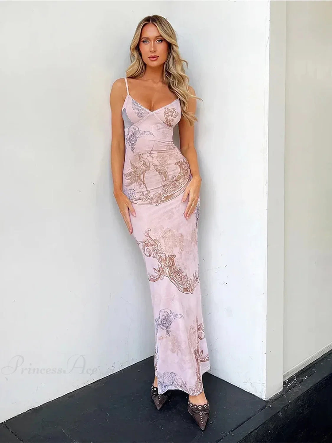 Elegant Long Maxi Vacation Dress image 6