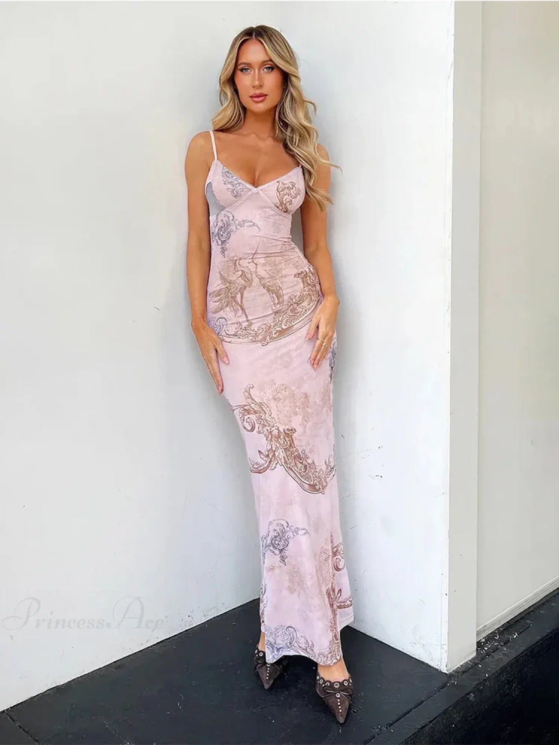 Elegant Long Maxi Vacation Dress image 4