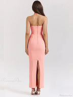 Elegant Maxi Slim Bodycon Vacation Dress image 4