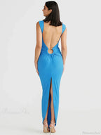 Elegant Maxi Spaghetti Strap Vacation Dress image 5