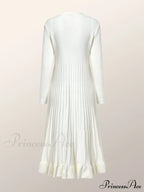Elegant Off Shoulder Trendy Patchwork Floor Length Dress image 7