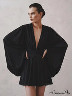 Elegant Pleated High Waist Dresses image 2