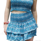 Elegant Printed Pleated Skirt image 10