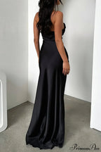 Elegant Ruched Side Slit Party Dress image 6