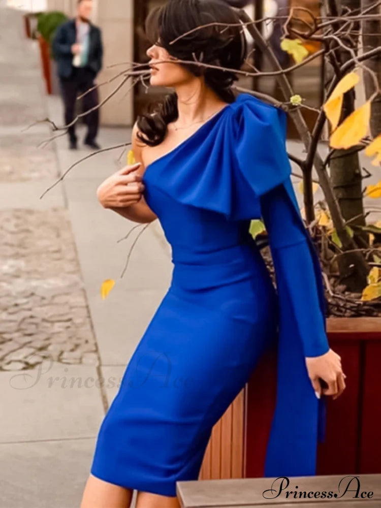 Elegant Sexy Bowknot Evening Club Party Dress image 8