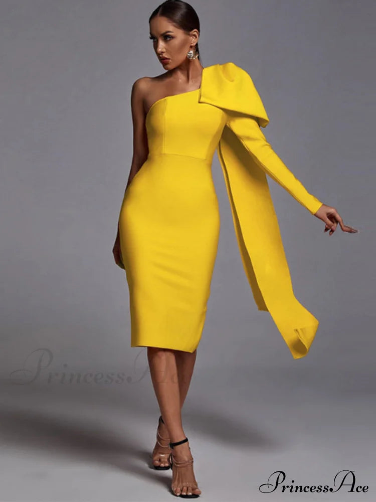 Elegant Sexy Bowknot Evening Club Party Dress image 14
