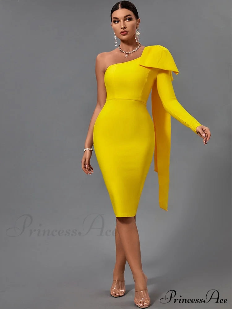 Elegant Sexy Bowknot Evening Club Party Dress image 3