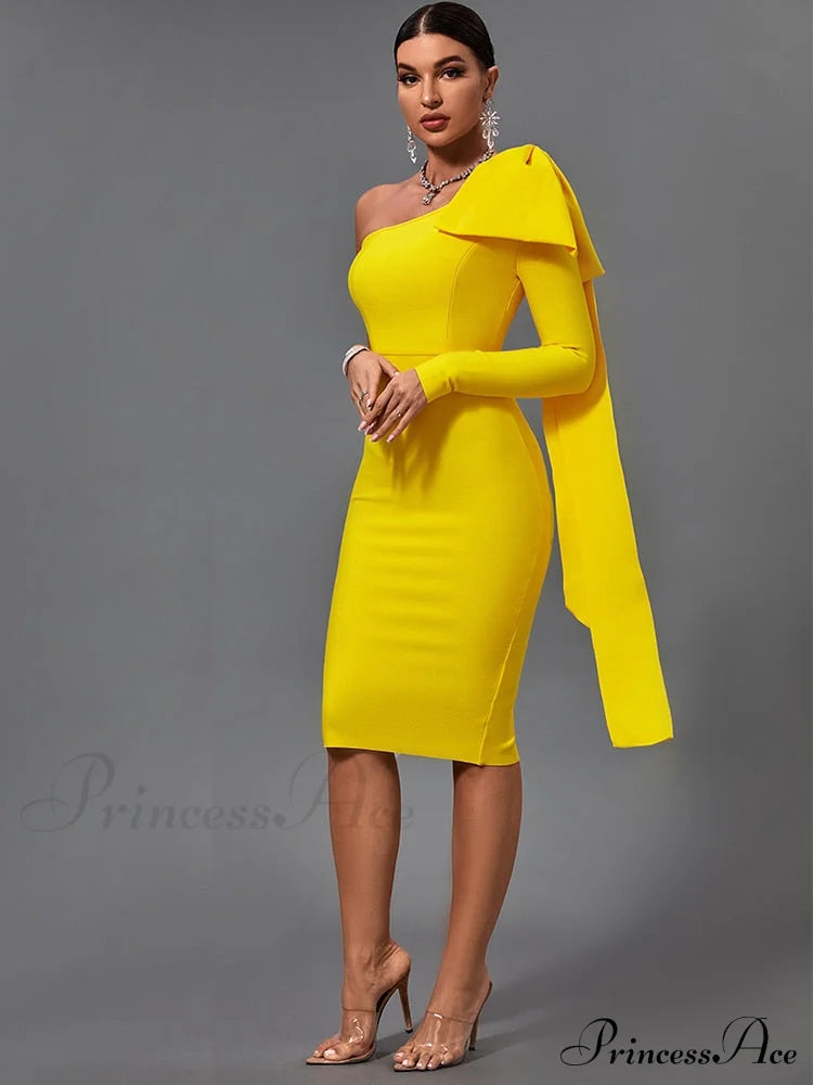 Elegant Sexy Bowknot Evening Club Party Dress image 4