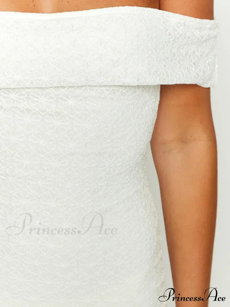 Elegant Summer Party Sleeve Off Shoulder Mini Dress image 5