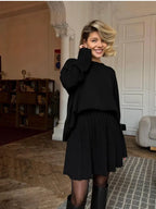 Elegant Vintage 2-Piece Skirt Sweater image 6