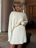 Elegant Vintage 2-Piece Skirt Sweater image 2