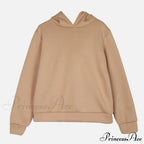 Elegant with Long Sweatshirt Women's Set and Hoodie Lace-Up Warm Pant Solid Detail image 7
