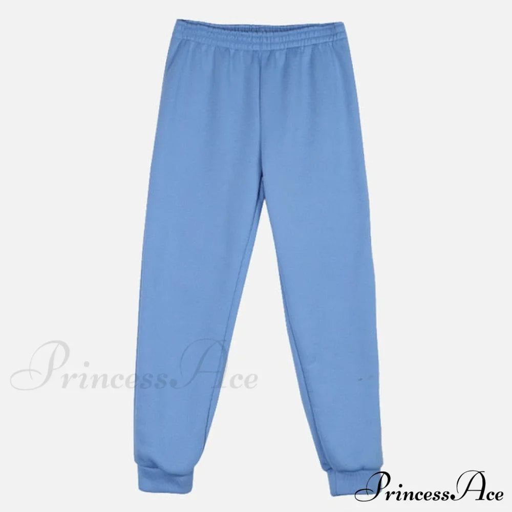Elegant with Long Sweatshirt Women's Set and Hoodie Lace-Up Warm Pant Solid Detail image 18