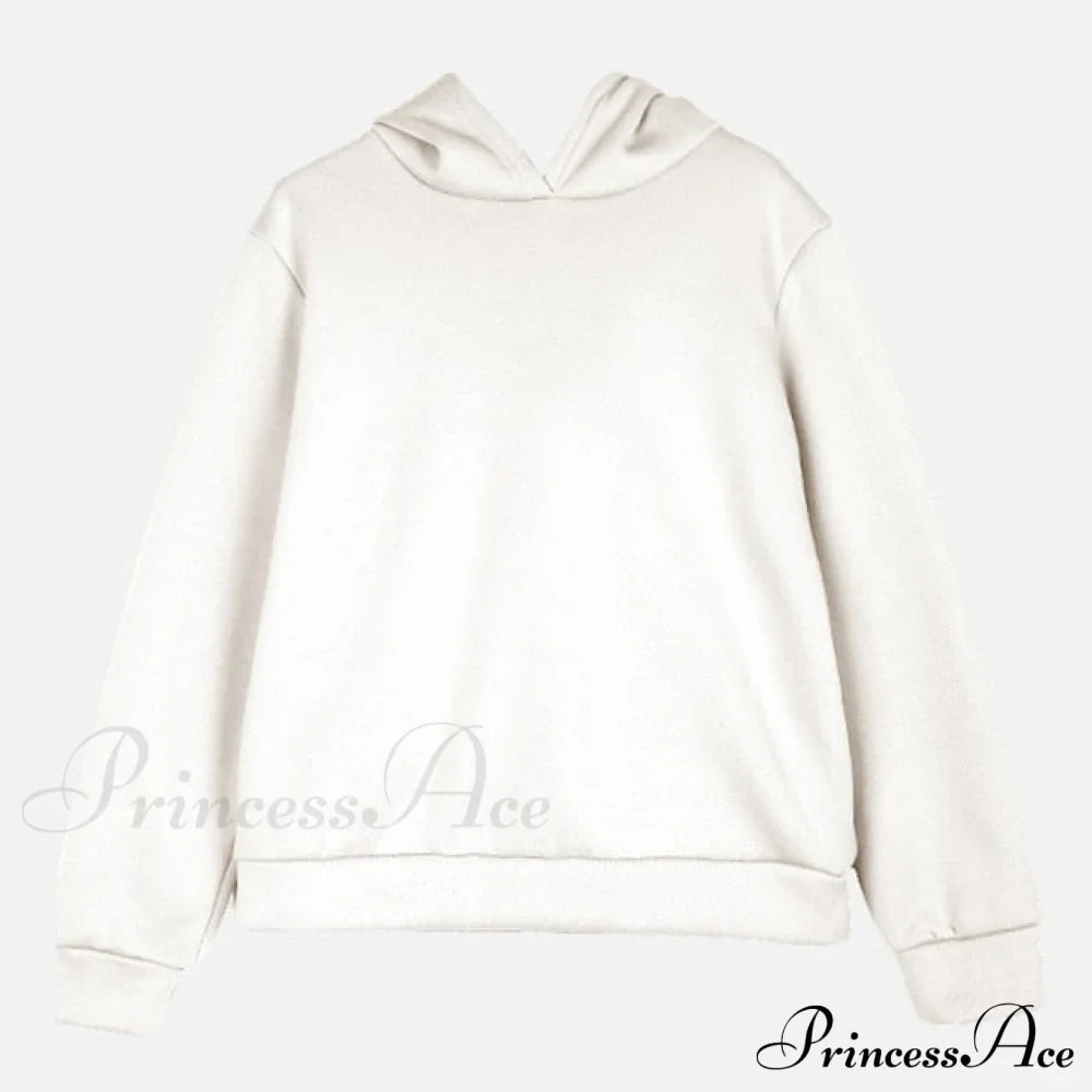 Elegant with Long Sweatshirt Women's Set and Hoodie Lace-Up Warm Pant Solid Detail image 15