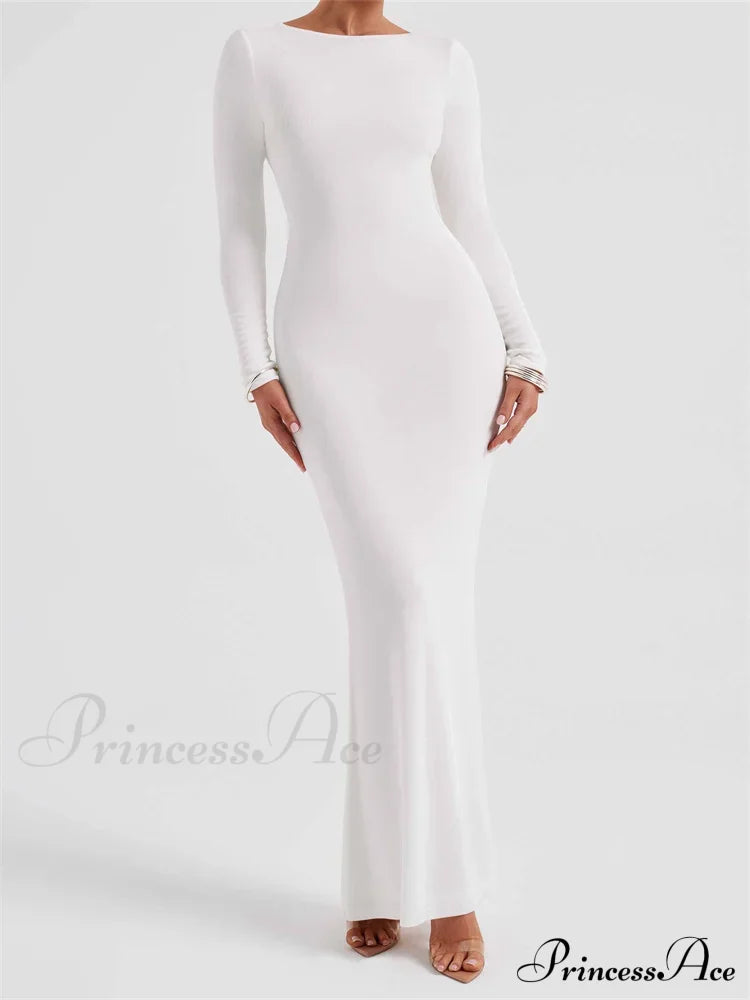 Elegant Women Party Backless Criss-cross Tie-up Bodycon Formal Club Sleeve Solid Female Vestido image 5