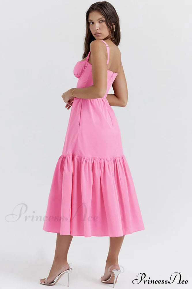 Elia Floral Stylish Midi Sundress image 21