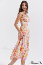Elia Floral Stylish Midi Sundress image 11