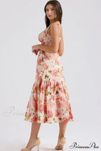 Elia Floral Stylish Midi Sundress image 4