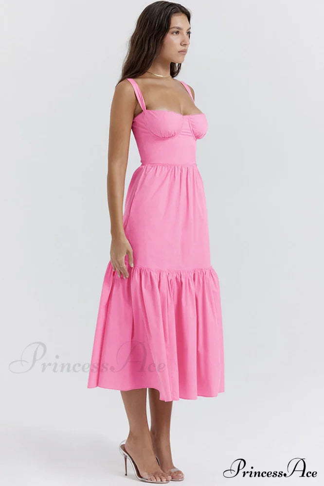 Elia Floral Stylish Midi Sundress image 20