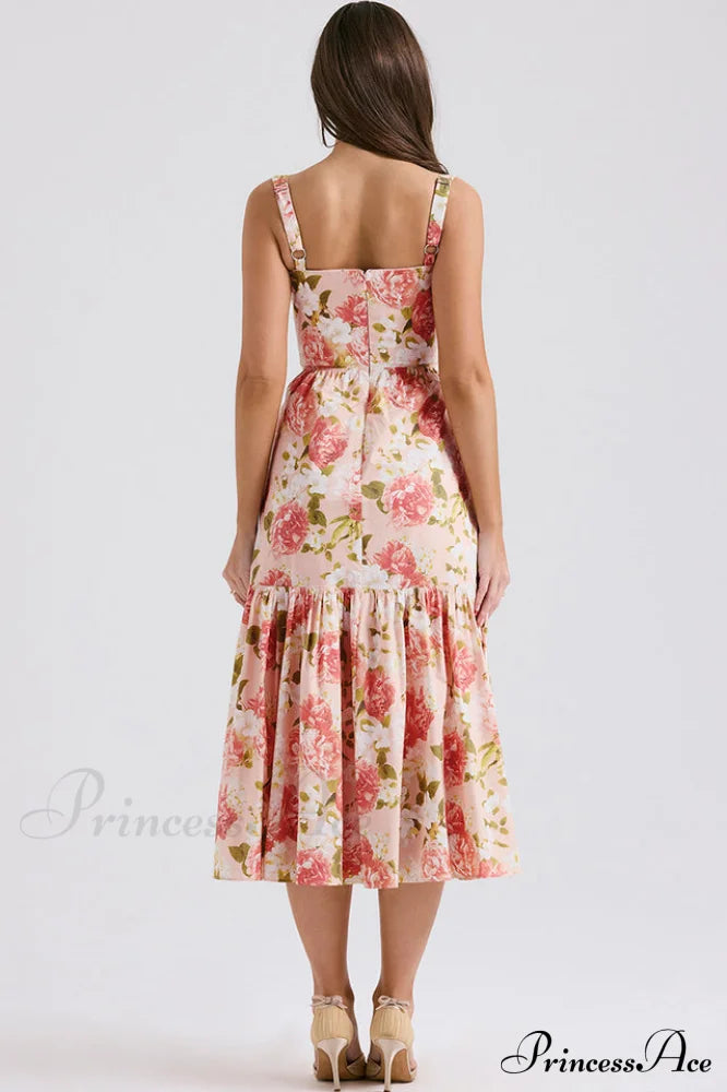 Elia Floral Stylish Midi Sundress image 5