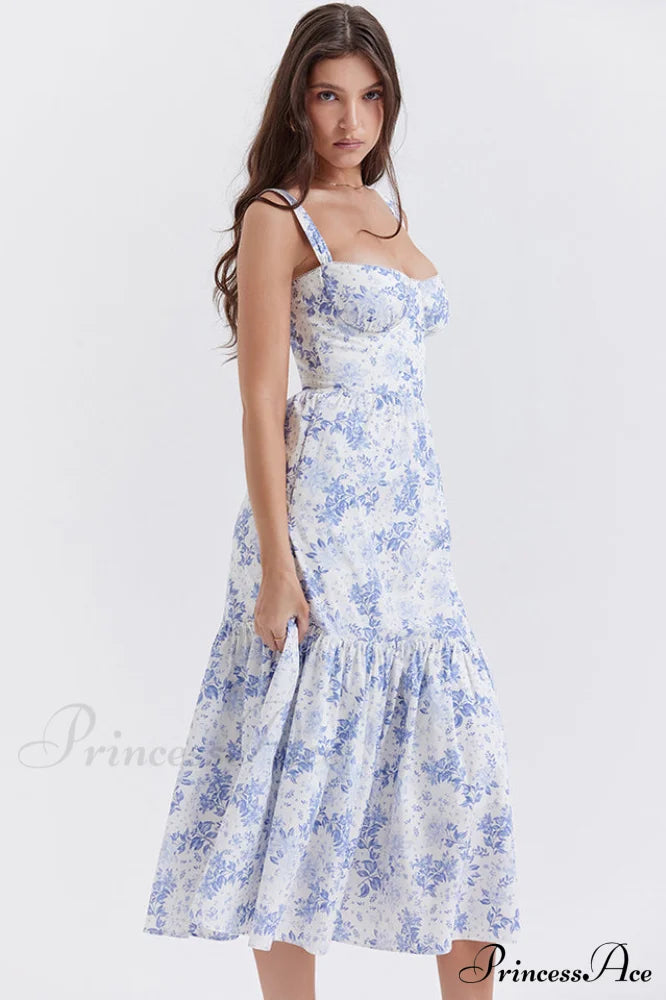 Elia Floral Stylish Midi Sundress image 15