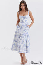 Elia Floral Stylish Midi Sundress image 14