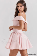Elida Black Stylish Mini Dress image 10