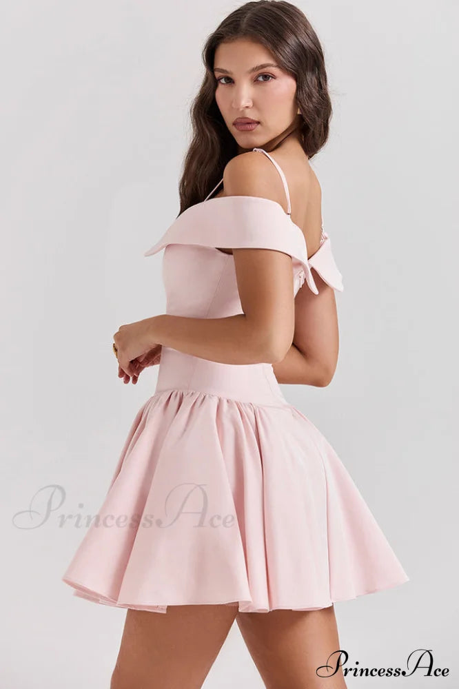 Elida Black Stylish Mini Dress image 10