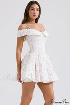 Elida Black Stylish Mini Dress image 21