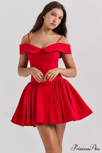 Elida Black Stylish Mini Dress image 15
