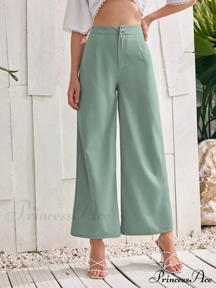 High Waist Wide Leg Trousers image 5