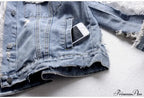 Embroidery Patchwork Stylish Denim Jacket image 19